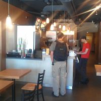 Inside restaurant at Tera V Burger in Vancouver