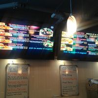 Tera V Burger Menu at Tera V Burger in Vancouver