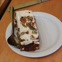 Carrot cake at No Meating Place in Rugby