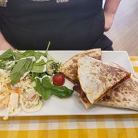 Quesadilla at No Meating Place in Rugby