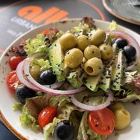Avocado salad  at Albi in Malaga