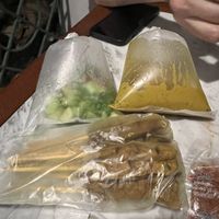 Satay skewers   at So Vegan - Charan Sanitwong in Bangkok