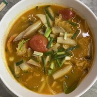Tom yum mushroom curry  at So Vegan - Charan Sanitwong in Bangkok
