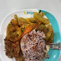 they have a menu where you can choose whatever you want. (maximum of three dishes)  at So Vegan - Charan Sanitwong in Bangkok