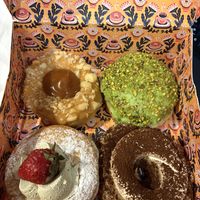 Tiramisu, pistaccio, caramel  at Brammibal's Donuts - Schanzenviertel in Hamburg