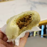 Plant-based minced pork bun (39 THB)  at Little Bao in Chiang Mai