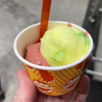 Lemon and raspberry  at Noga Light in Alexandria