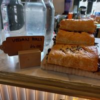 Vegan rolls at Spinach - Crystal Palace in South East London