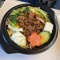 Dan Dan Noodles at Taiwan Rakuzen - 台湾蔬食 楽膳 in Osaka