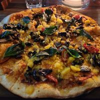 Plant power pizza at Tiger's Milk Camps Bay in Cape Town