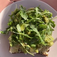 Avo toast  at Voyager Craft Coffee in Cupertino