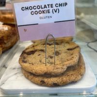 Vegan baked goods in the case   at Voyager Craft Coffee in Cupertino