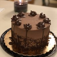 Death By Chocolate Icecream cake at FoMu in Allston