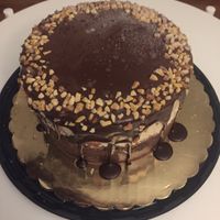 Peanut butter mud pie cake at FoMu in Allston