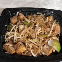 Pad Thai (better than it looks)  at Noon Thai Plus Vegan in Englewood