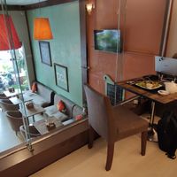 2 floors cafe at Common Grounds Cafe in Siem Reap
