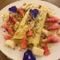 Veganer Pancake (Dessert)  at Hey Mama in Mirissa