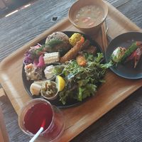 Buddha bowl at AUWA in Hyogo