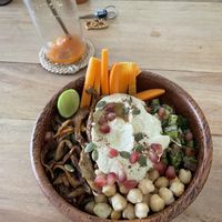 Hummus bowl  at Karma Ahangama in Ahangama