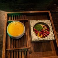 Dessert at Keyser Social København in Copenhagen