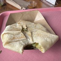 Regular vegan Crunchwrap   at Happy's Taco Shop in Petoskey