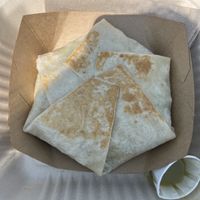 Crunchwrap  at Happy's Taco Shop in Petoskey