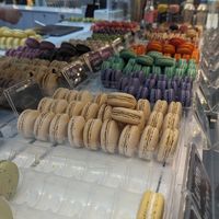 It's a permanent stand in the main hall at Olivia Macaron in Mclean