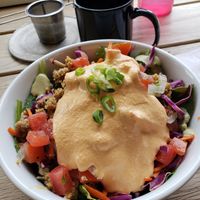 Walnut taco salad at Canteen in Portland