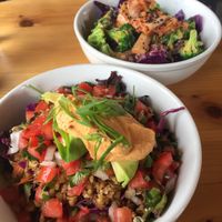Walnut taco salad  at Canteen in Portland