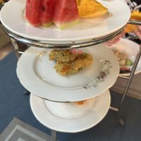 Tower of powerr  at Na Vayla Paplern-Vegan Restaurant in Bangkok