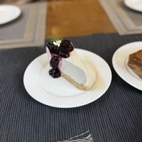 Blueberry cheesecake   at Na Vayla Paplern-Vegan Restaurant in Bangkok