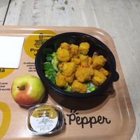 Crispy tofu bowl 🥣🍜. #Veganuary at Pep & Pepper in Cluj-napoca