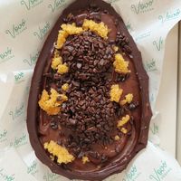 Ovo de cenoura com brigadeiro at Vovó Vegana in Sao Paulo