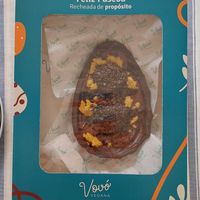 Ovo de cenoura com brigadeiro at Vovó Vegana in Sao Paulo