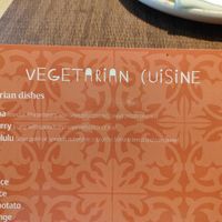 Vegetarian menu is fully vegan at Morabeza Boavista in Porto