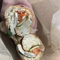 Tofu banh mi  at YVR - Bánh Shop - Gate E84 in Richmond