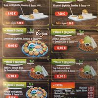 Vegan options at Veggie Haus in Dresden