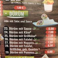 Vegan options at Veggie Haus in Dresden