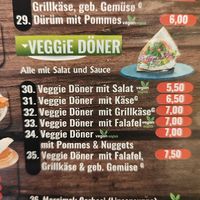 Vegan options at Veggie Haus in Dresden