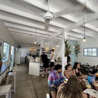Main dining room  at Gypsy Bowls in Cabarete