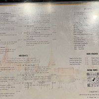 Menu  at Royal Thai Cuisine in Washington