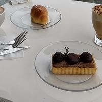 Chestnut pie at orrrn in Jeju