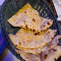 Vegan garlic naan at Tikka n Tandoor Indian Restaurant in Coomera