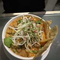 Vegan Laksa  at Fat Cupid in Langkawi