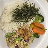 Rice dish   at Jone's Salad in Bangkok