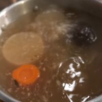 Vegan hot pot soup at Bacogai in Alameda