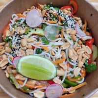 Vietnamese salad at Salt N Fire in Inverness