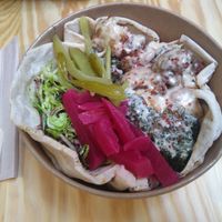 Cauliflower & Broccoli Bowl at Salt N Fire in Inverness