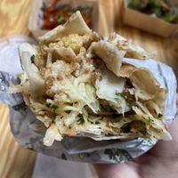 Cauliflower wrap  at Salt N Fire in Inverness