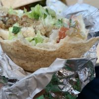 Falafel wrap.  at Salt N Fire in Inverness